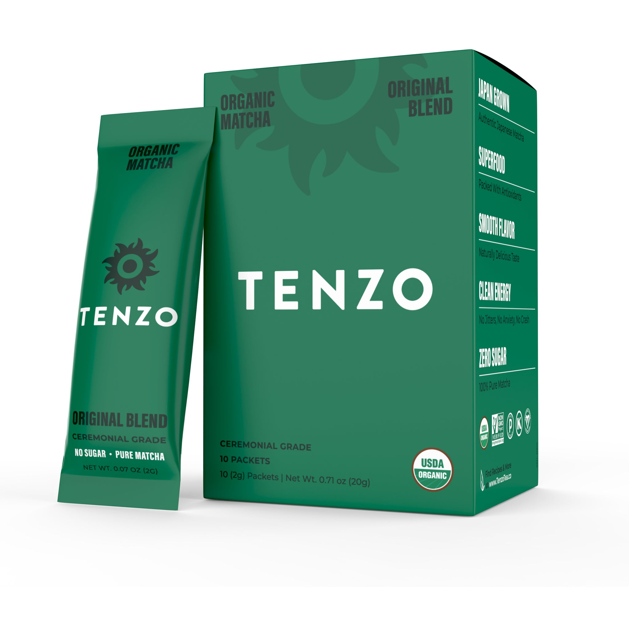 Single Serve Matcha Packets | Bulk & Wholesale Supply | Tenzo Tea