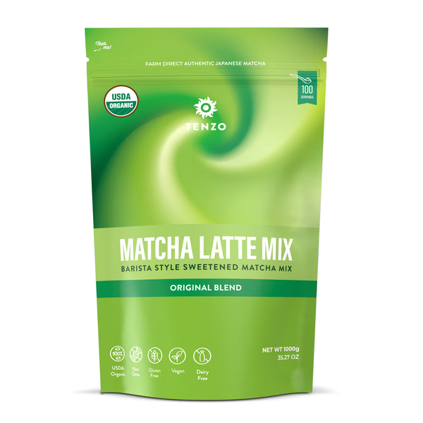 Tenzo Matcha Latte Mix - 1KG
