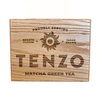Tenzo Wooden Sign 5.5" x 7" - Natural Oak